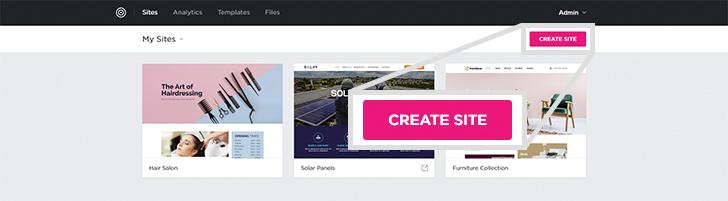 create site
